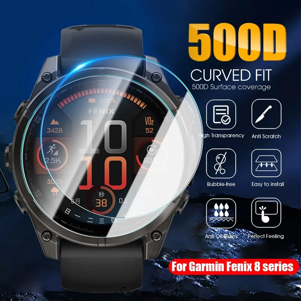 Smartwatch Screen Film - 1/5 pièces 9H HD verre trempé
