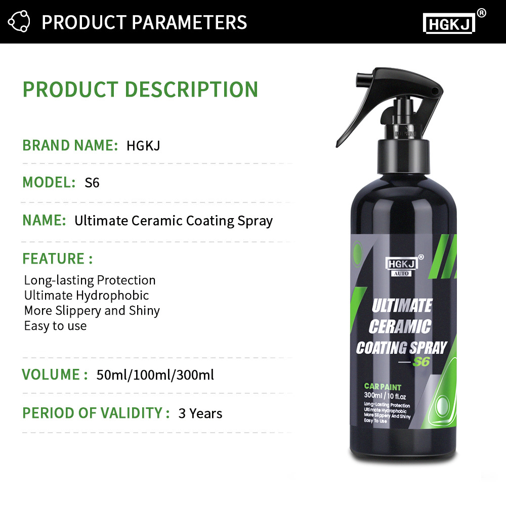 Revêtement céramique HGKJ Dock - Oleophobic Coating Spray avis et prix