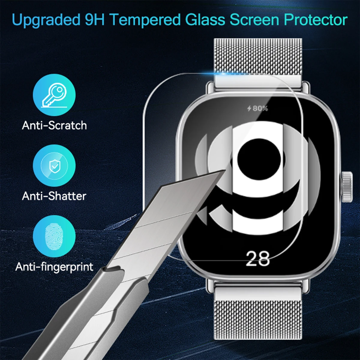 Protecteur d'écran de montre i - Smartwatch Screen Film avis et prix