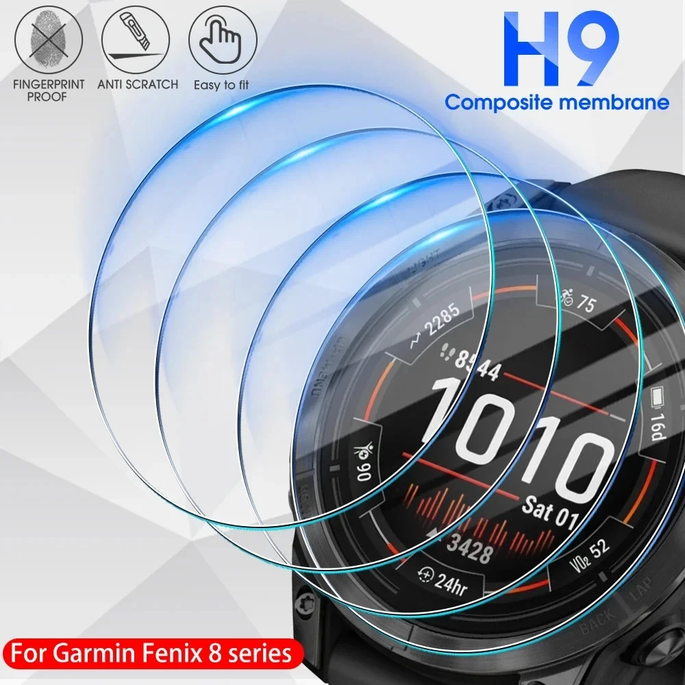 1/5 pièces 9H HD verre trempé  - Smartwatch Screen Film avis et prix